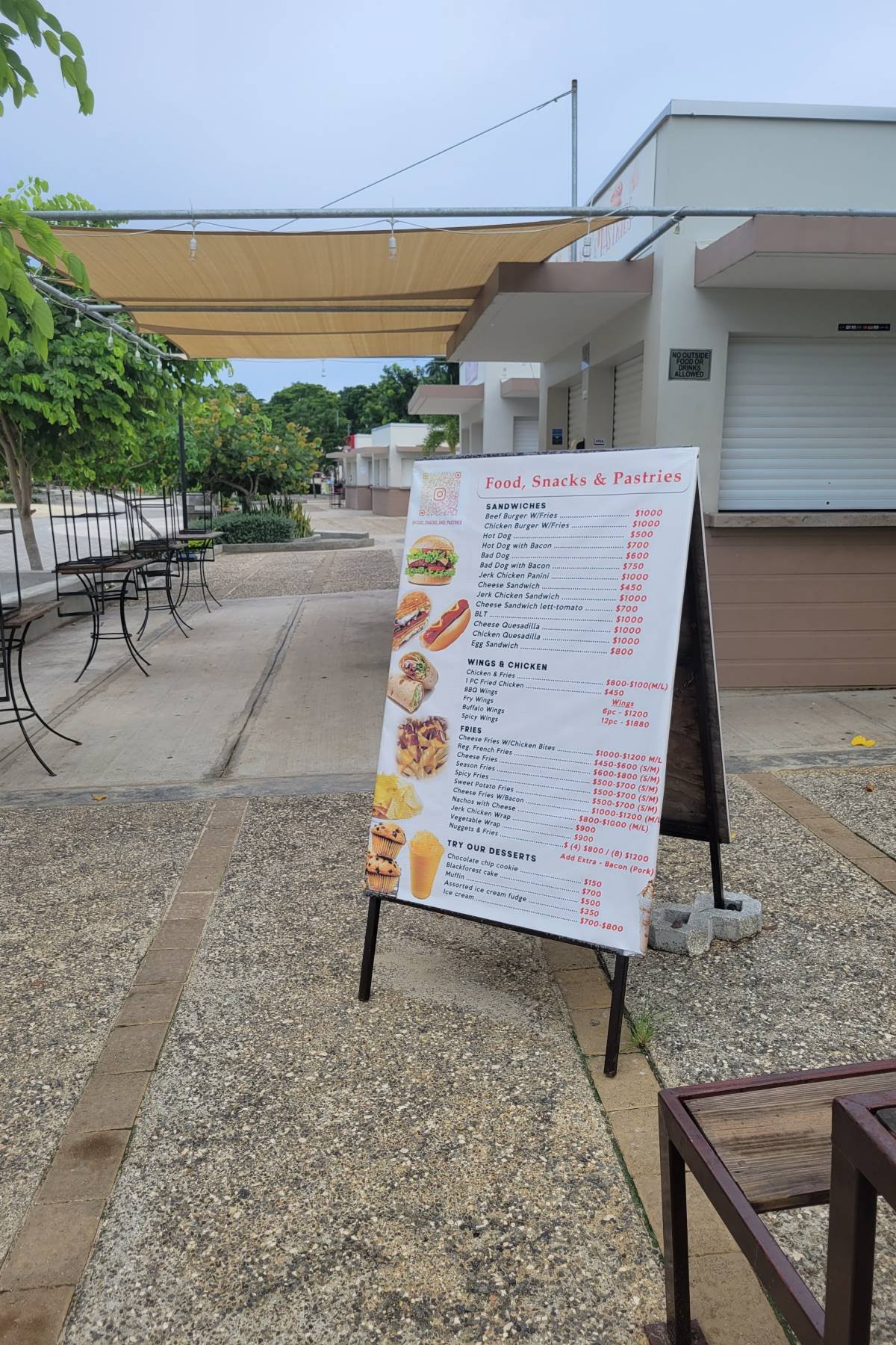 Snack Shop at Harmony Park Beach